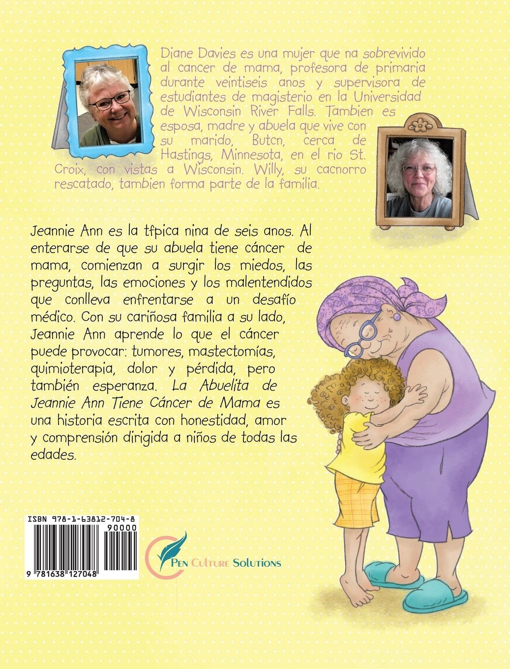 Rückseitencover La Abuelita de Jeannie Ann Tiene Cáncer de Mama