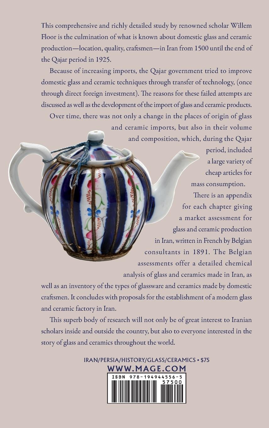 Rückseitencover History of Glass and Ceramics in Iran, 1500-1925