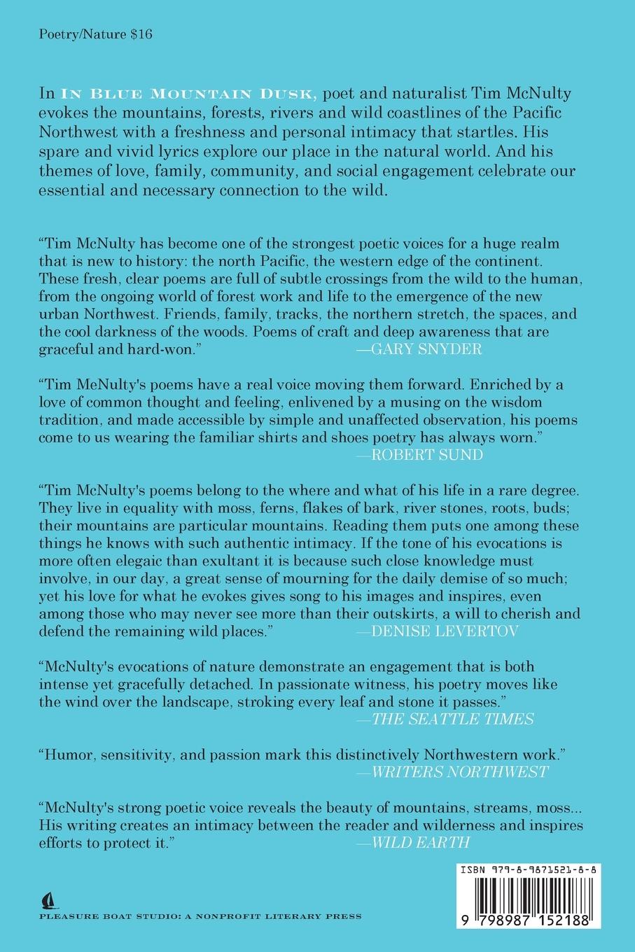 Rückseitencover In Blue Mountain Dusk