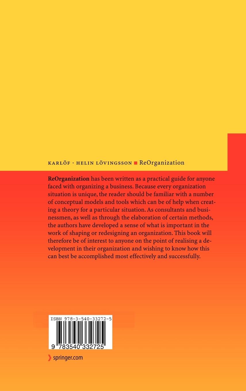 Rückseitencover ReOrganization