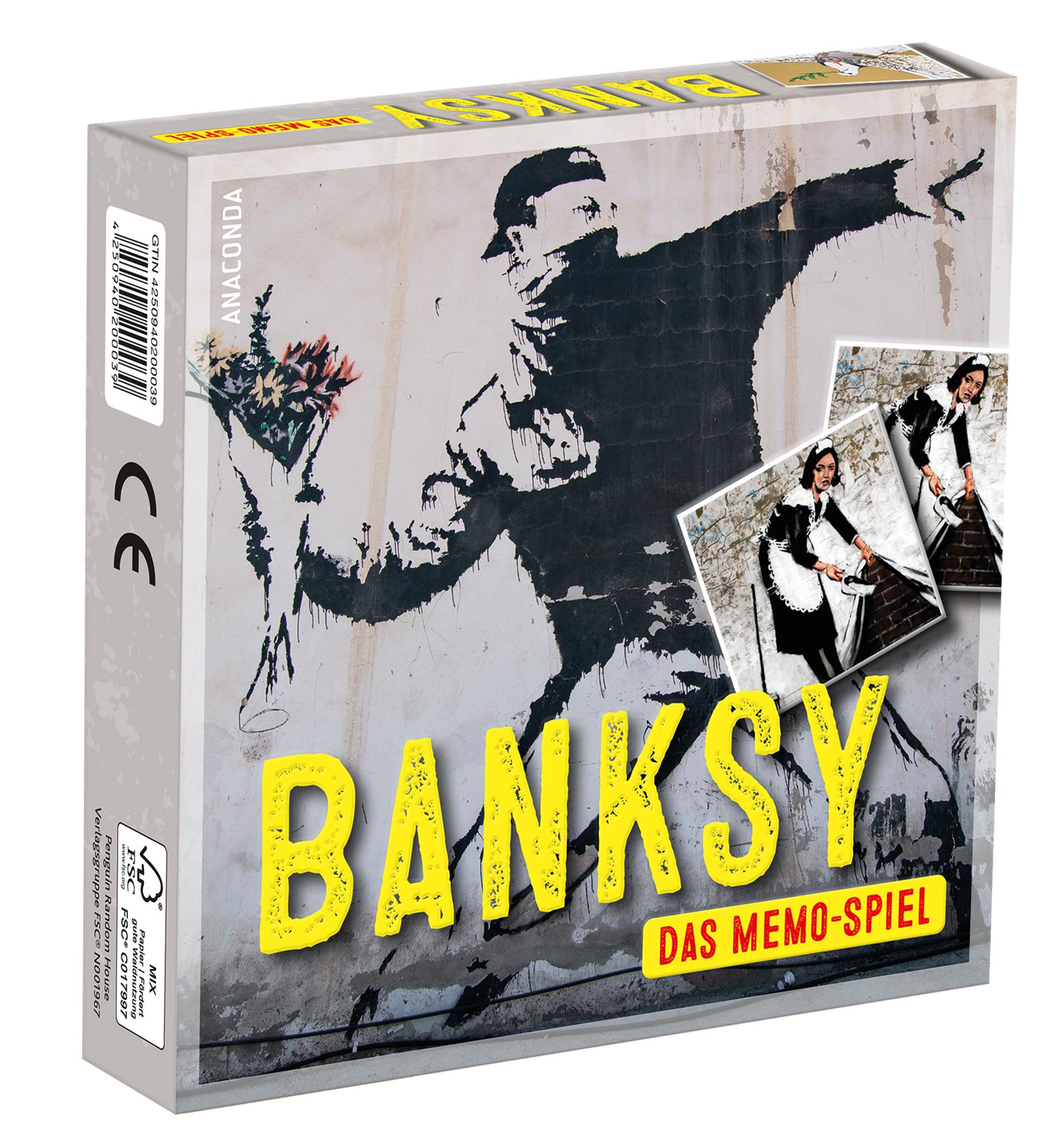 Vorderes Coverbild Banksy - Das Memo-Spiel