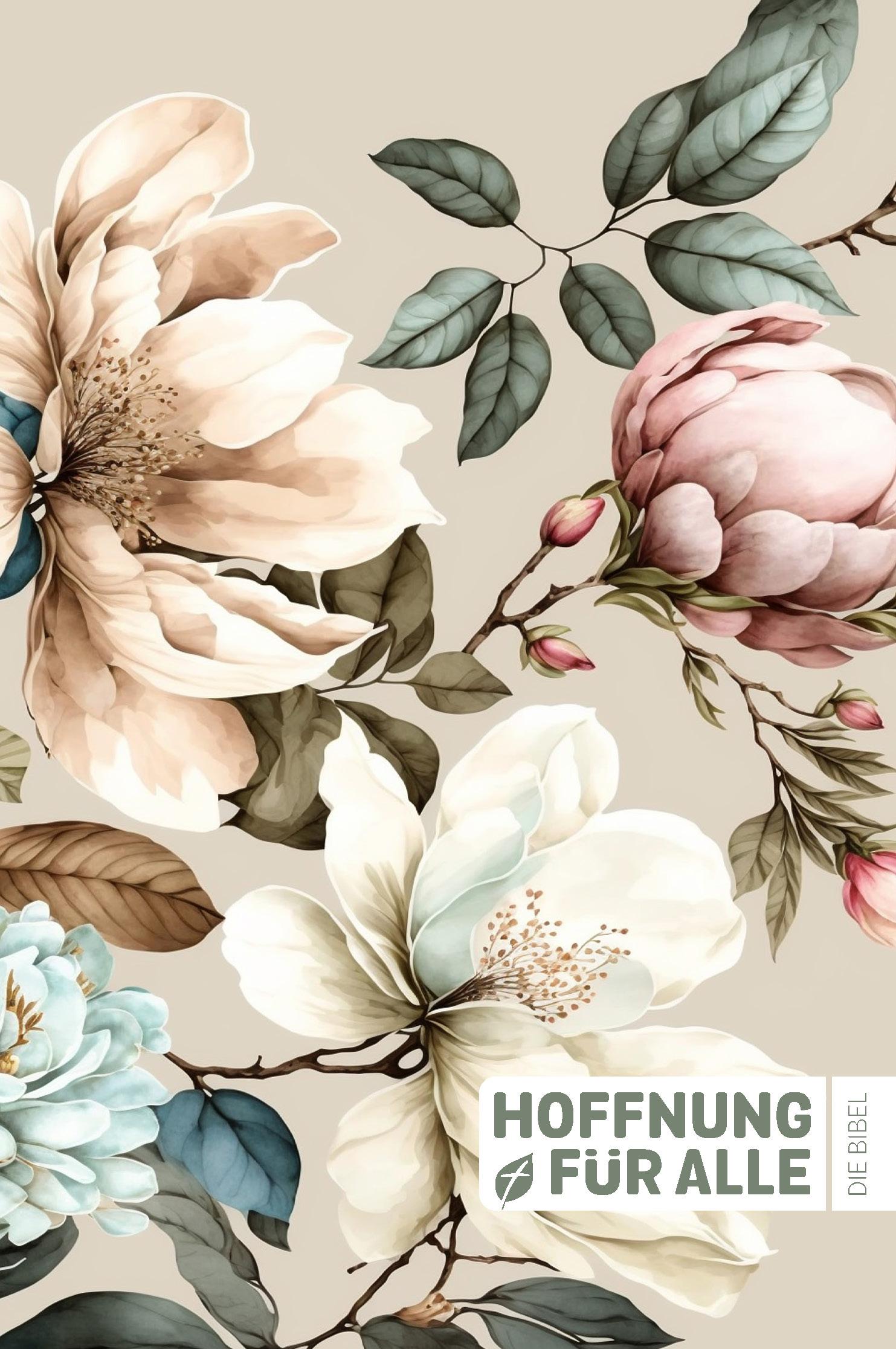 Vorderes Coverbild Hoffnung für alle. Die Bibel. - "Eden Edition"