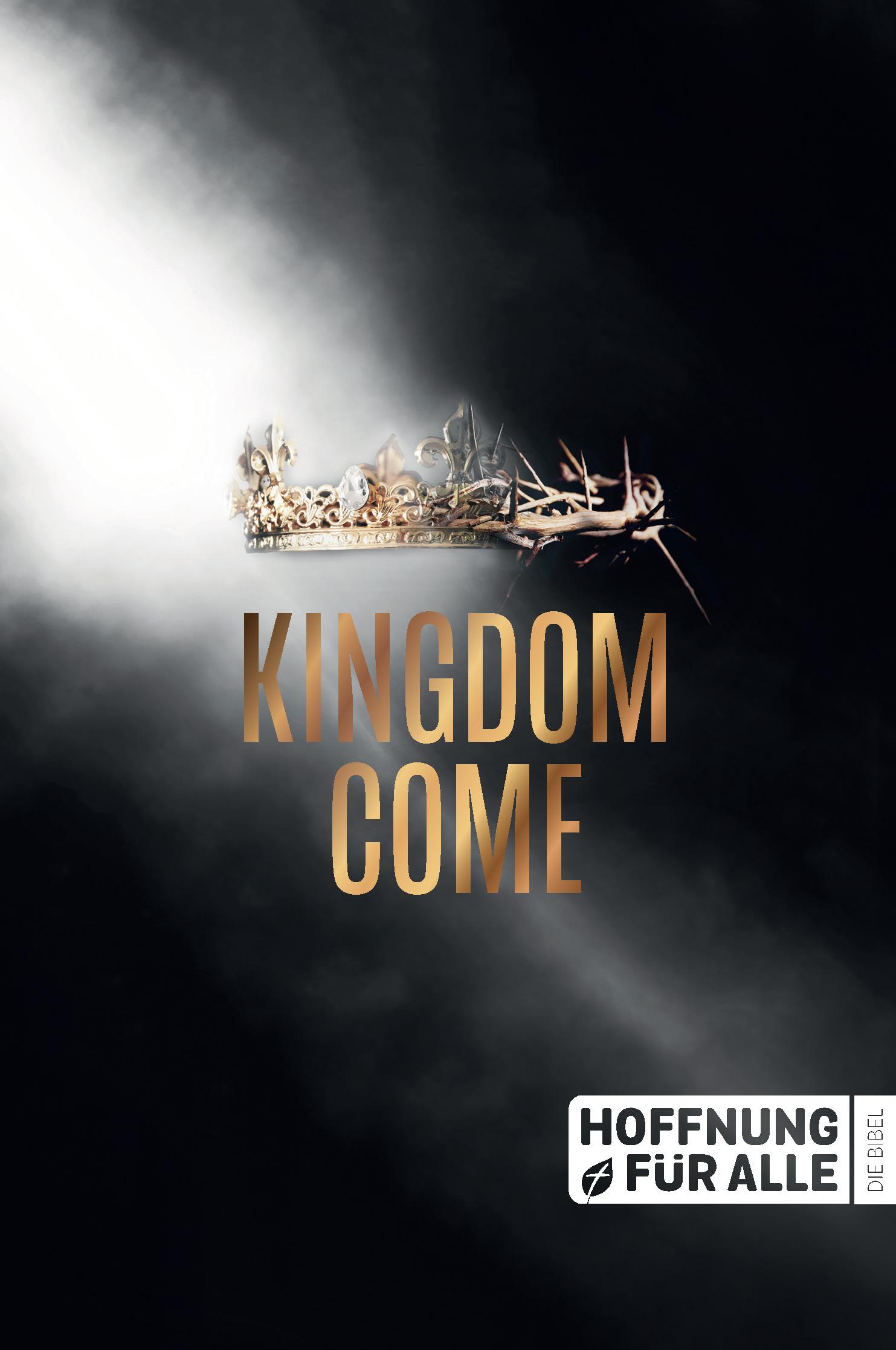 Vorderes Coverbild Hoffnung für alle. Die Bibel - "Kingdom Come Edition"