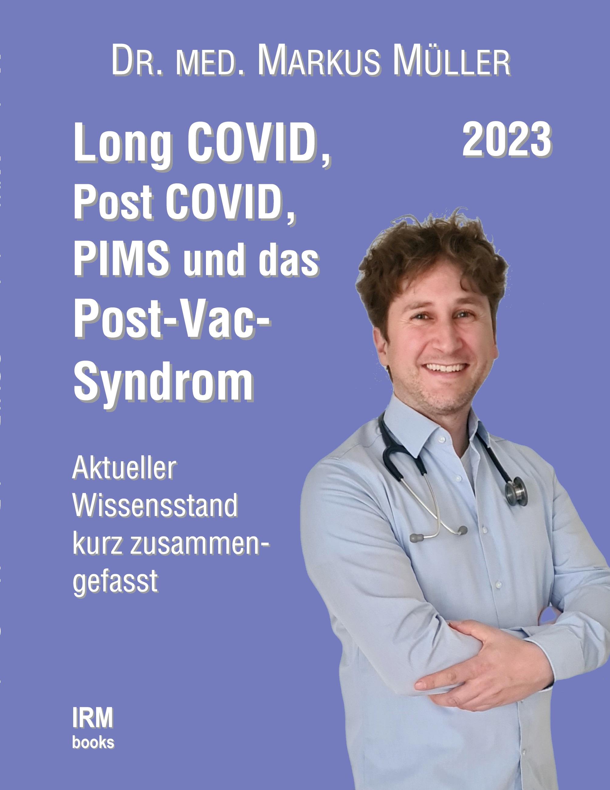 Vorderes Coverbild Long COVID, Post COVID, PIMS und das Post-Vac-Syndrom