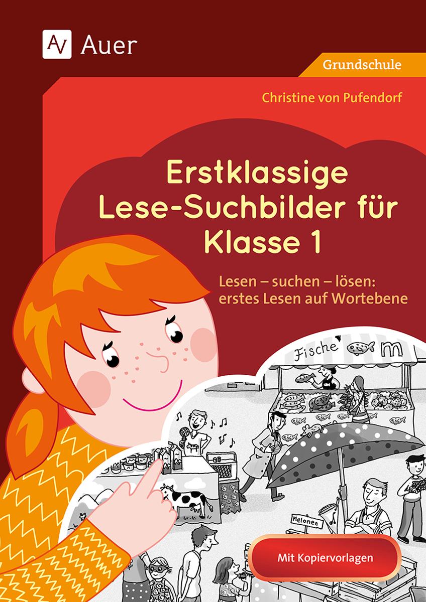 Vorderes Coverbild Erstklassige Lese-Suchbilder für Klasse 1
