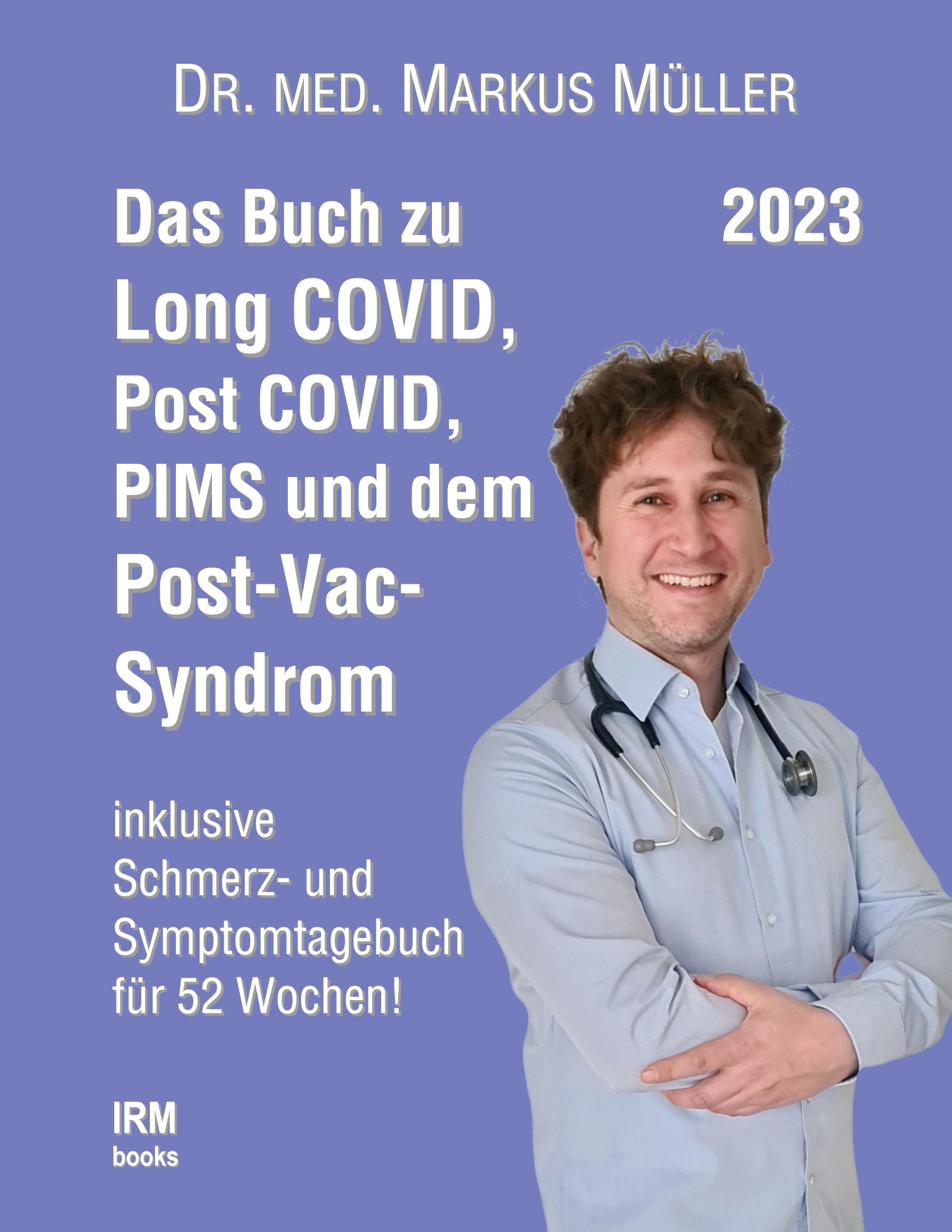 Vorderes Coverbild Das Buch zu Long COVID, Post COVID, PIMS und dem Post-Vac-Syndrom