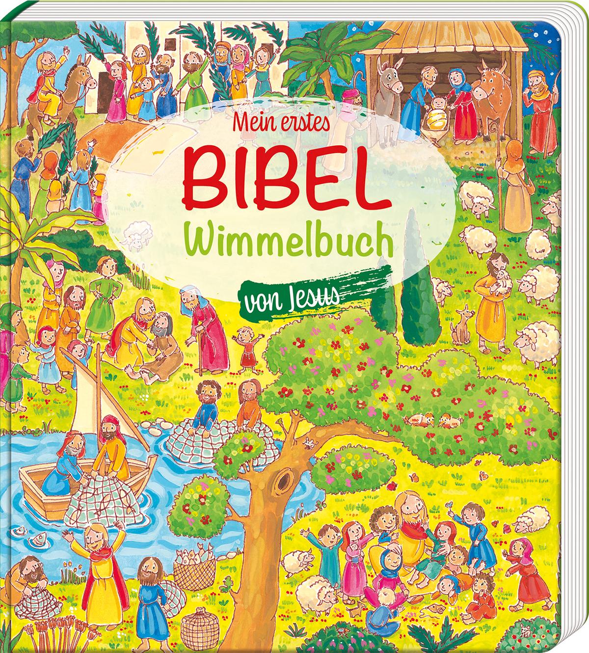Vorderes Coverbild Mein erstes Bibel-Wimmelbuch von Jesus