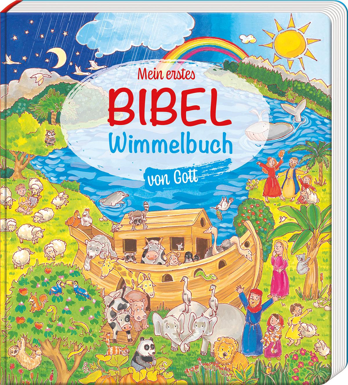 Vorderes Coverbild Mein erstes Bibel-Wimmelbuch von Gott