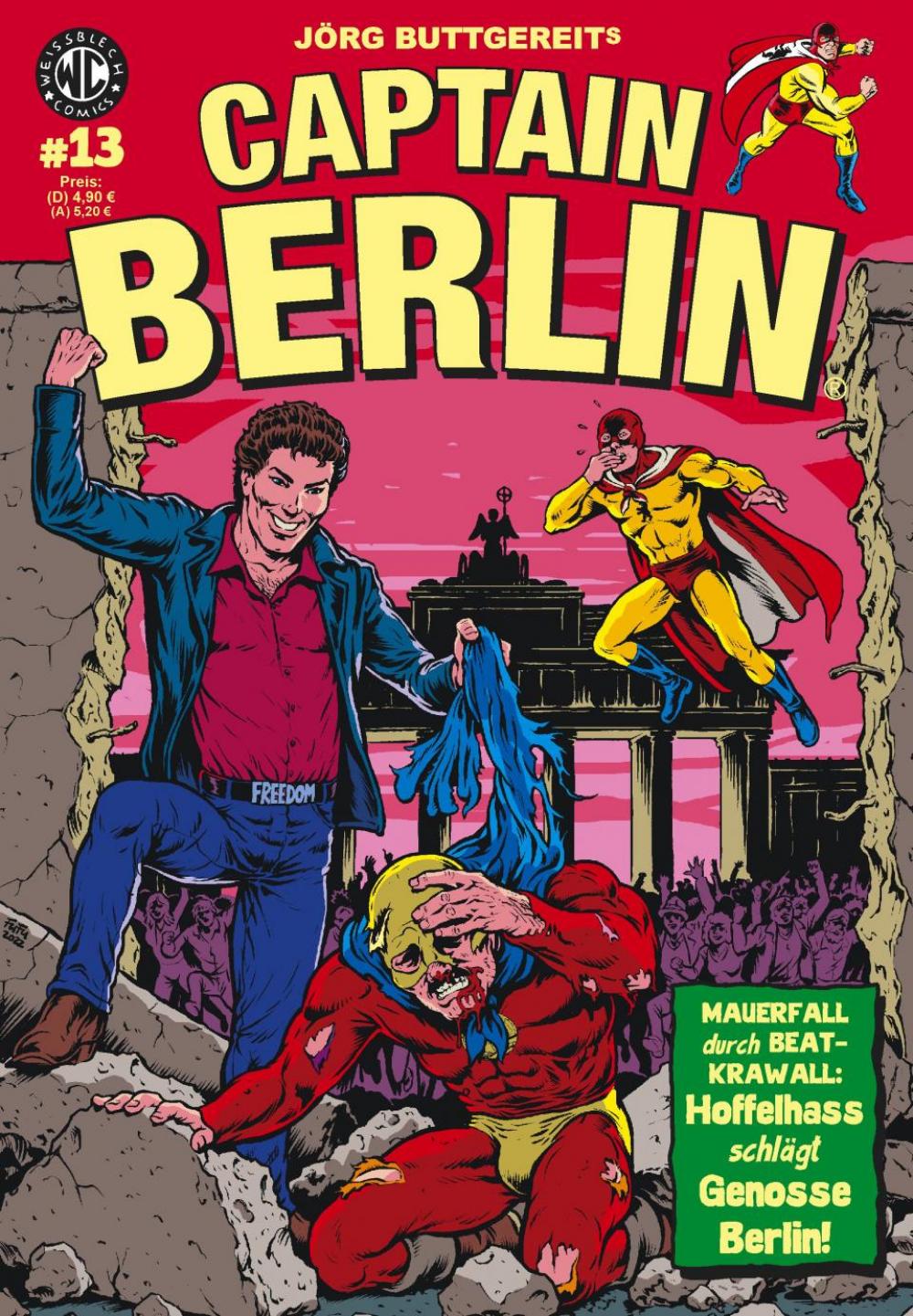 Vorderes Coverbild Captain Berlin 13