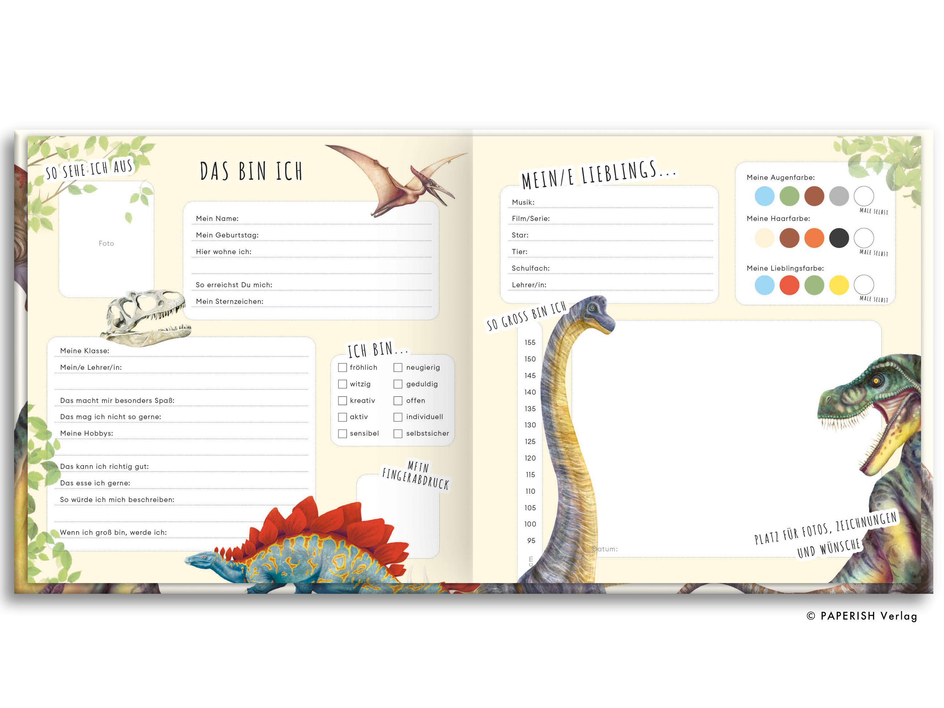 Beispielinhalt (Bild) Schulfreunde - DINOSAURIER