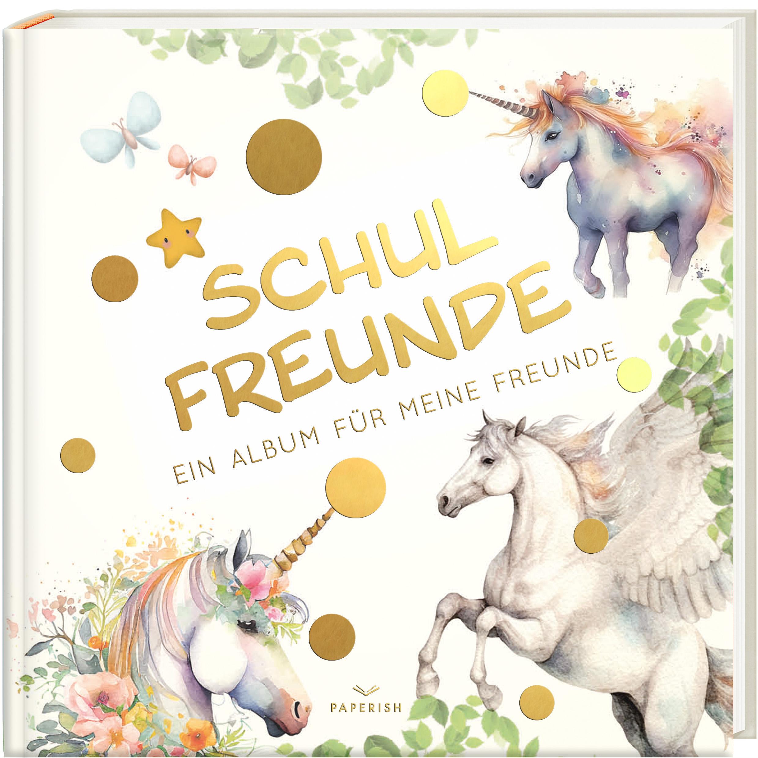 Vorderes Coverbild Schulfreunde - EINHORN
