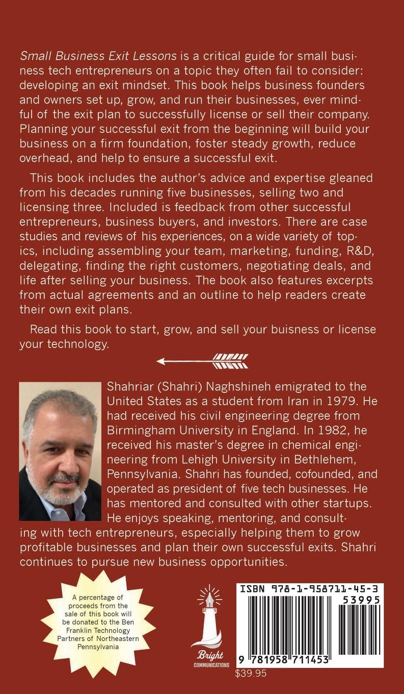 Rückseitencover Small Business Exit Lessons