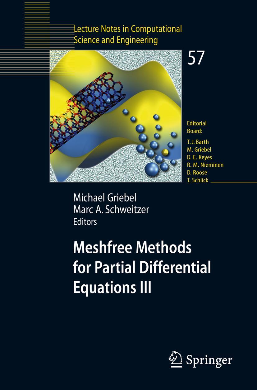 Vorderes Coverbild Meshfree Methods for Partial Differential Equations III