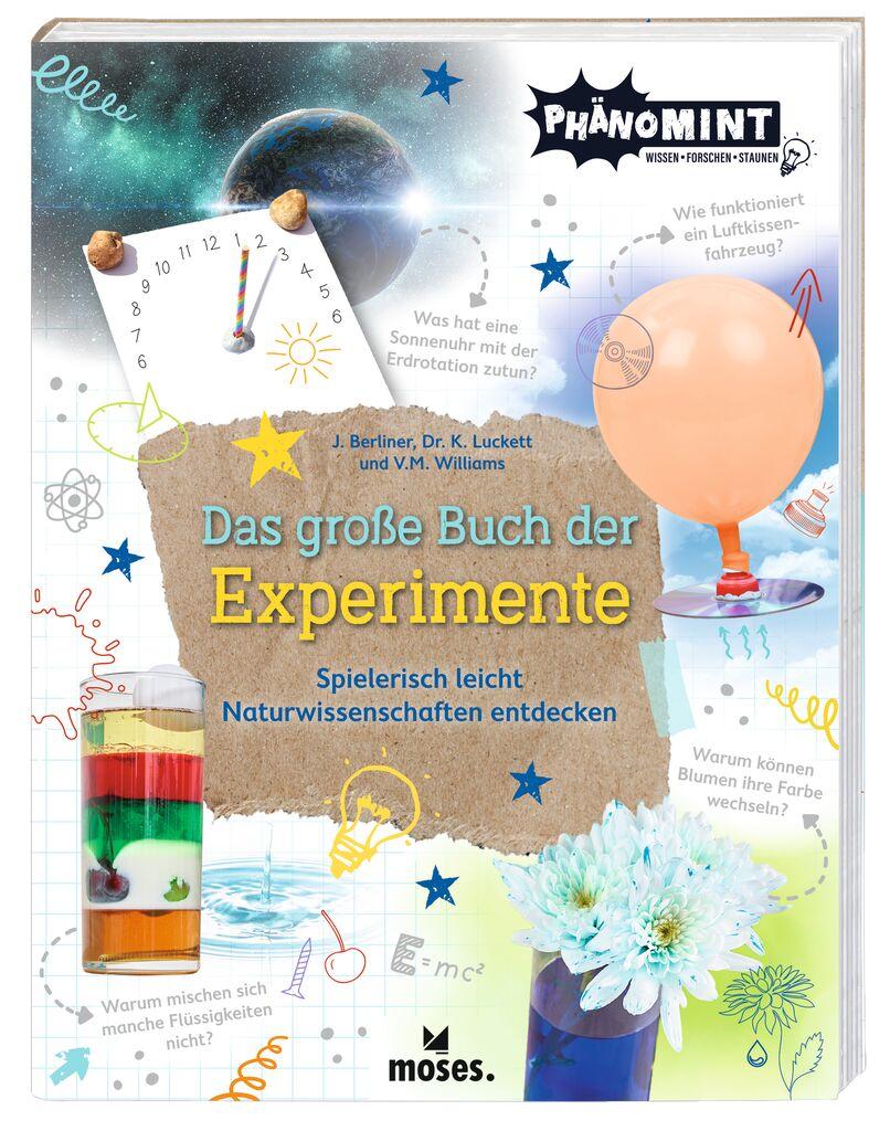 Vorderes Coverbild PhänoMINT Das große Buch der Experimente