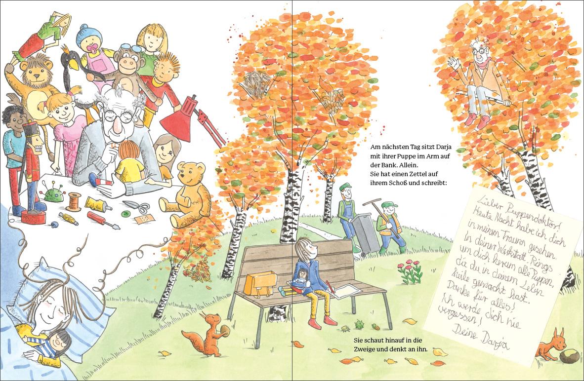 Beispielinhalt (Bild) Darja und der Puppendoktor