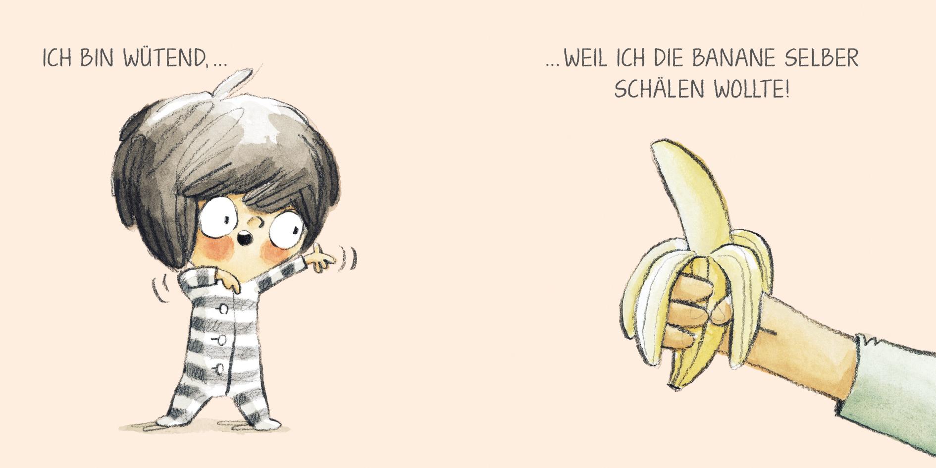 Beispielinhalt (Bild) Babymia. Ich bin wütend!