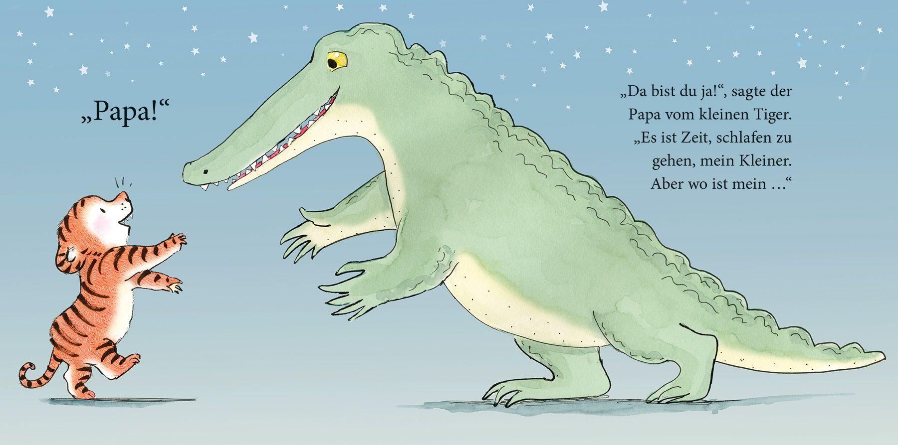 Beispielinhalt (Bild) Der Gute-Nacht-Kuss