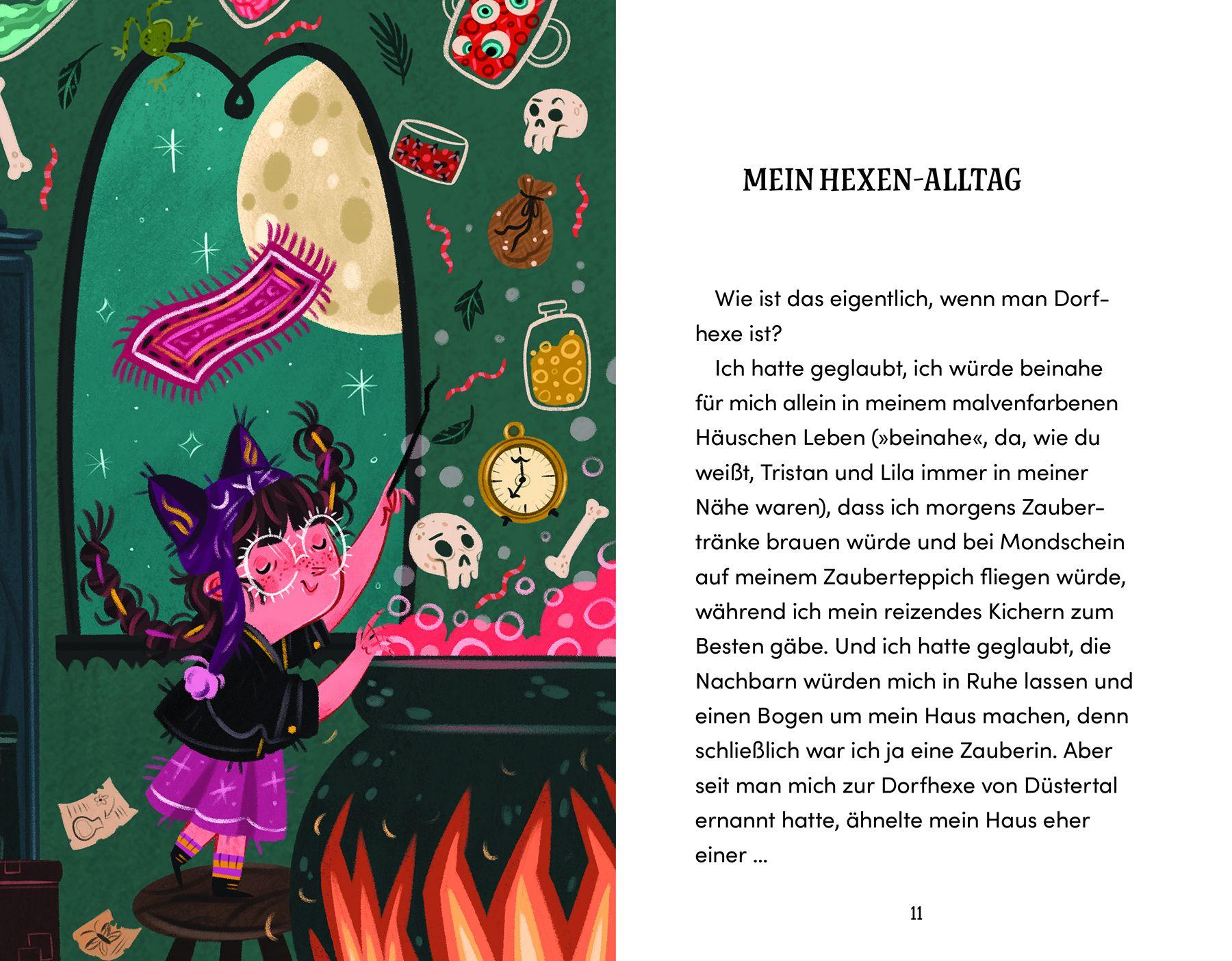 Beispielinhalt (Bild) Malverina 03. Die verdächtige Helferin