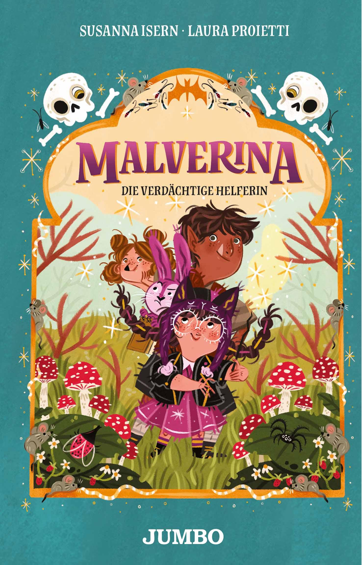 Vorderes Coverbild Malverina 03. Die verdächtige Helferin