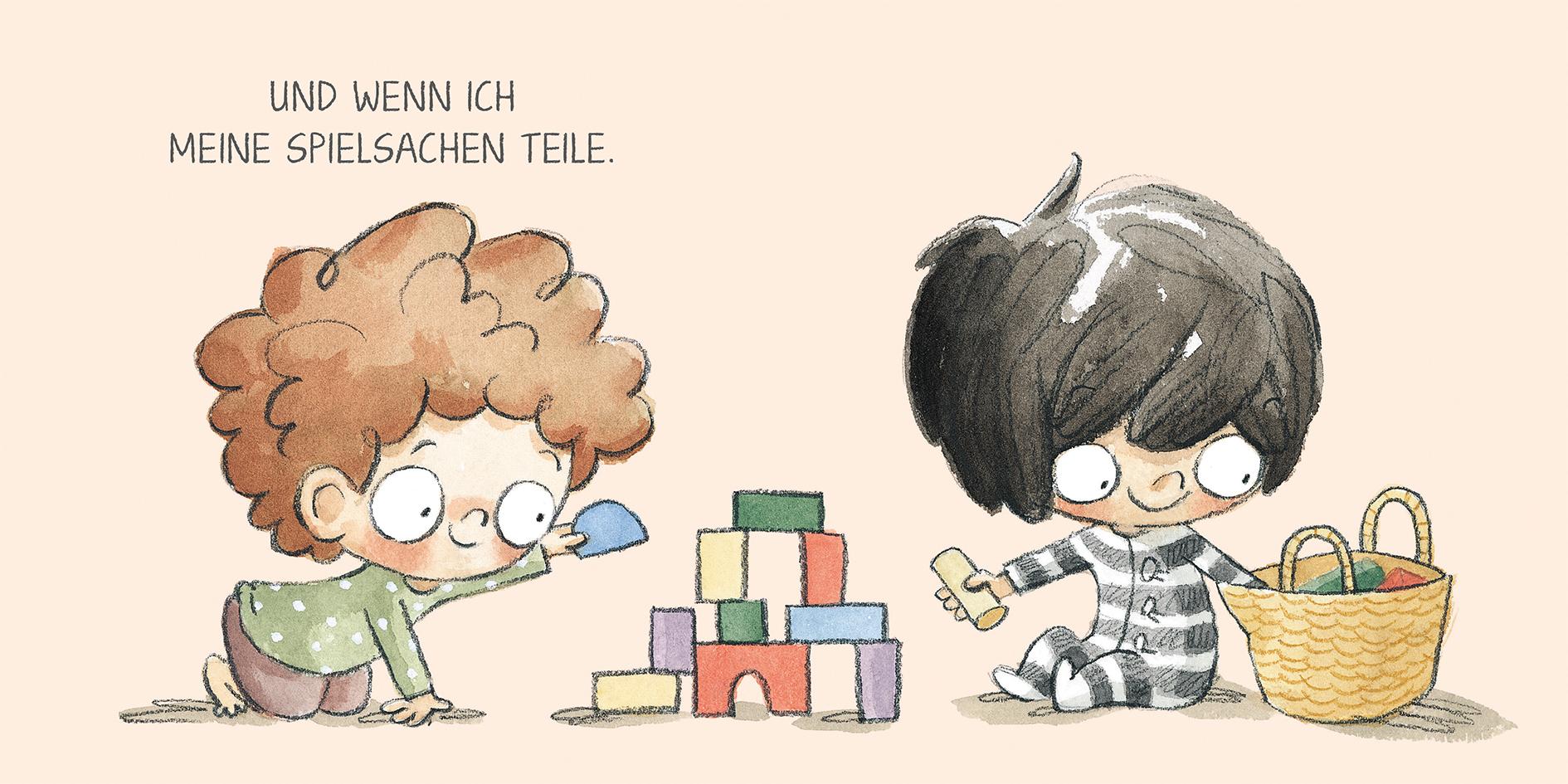 Beispielinhalt (Bild) Babymia. Ich bin glücklich!