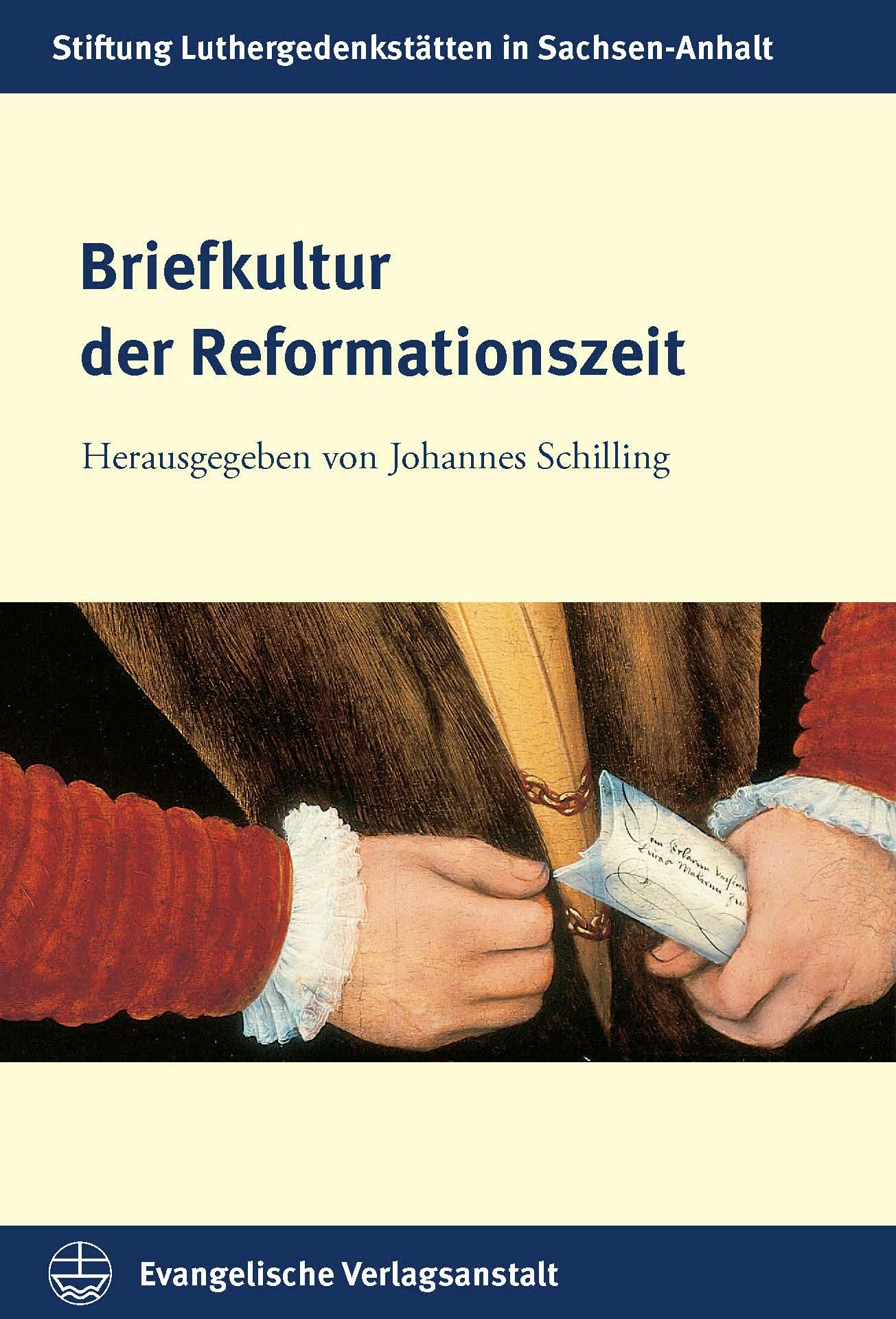 Vorderes Coverbild Briefkultur der Reformationszeit
