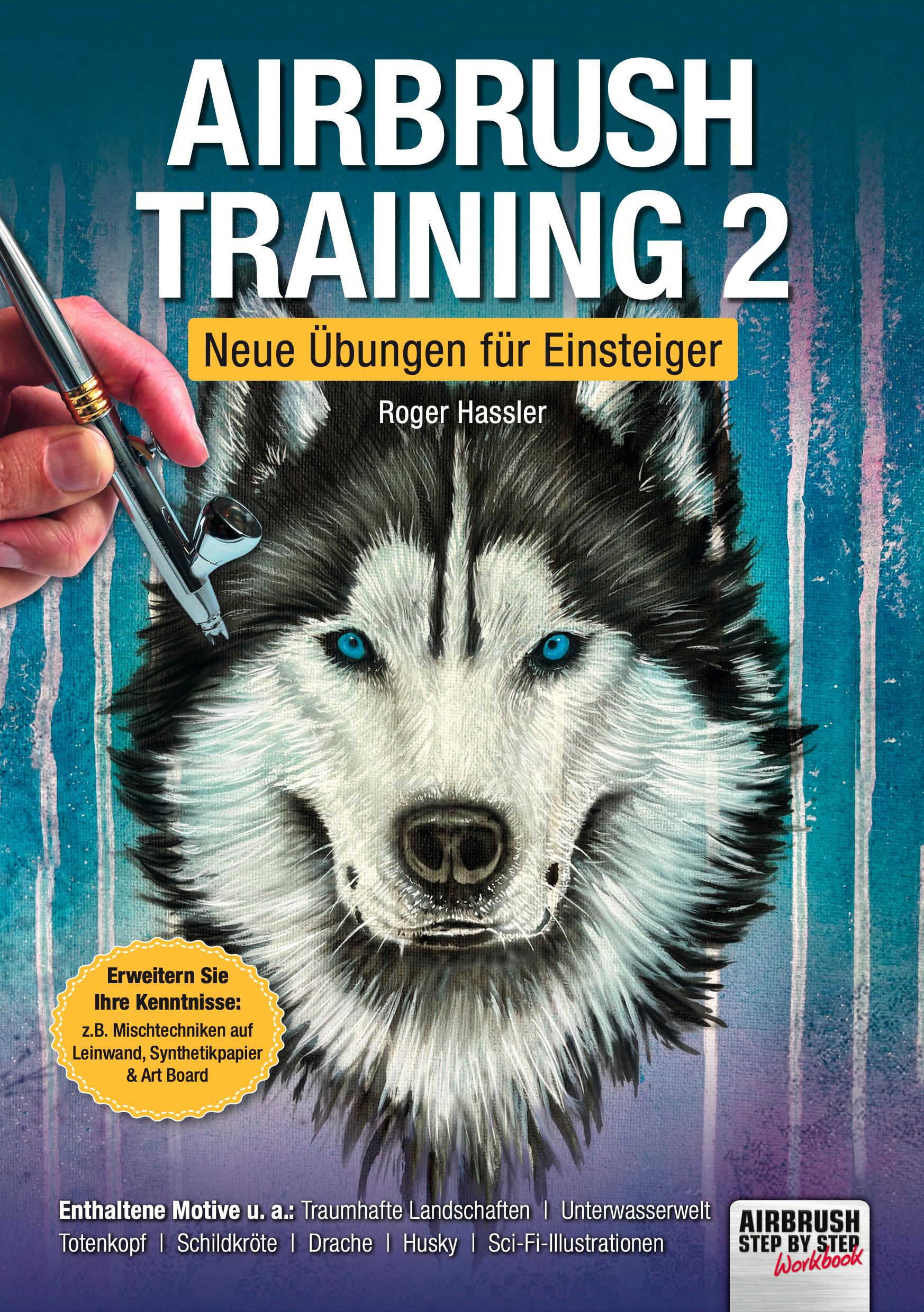 Vorderes Coverbild Airbrush-Training 2