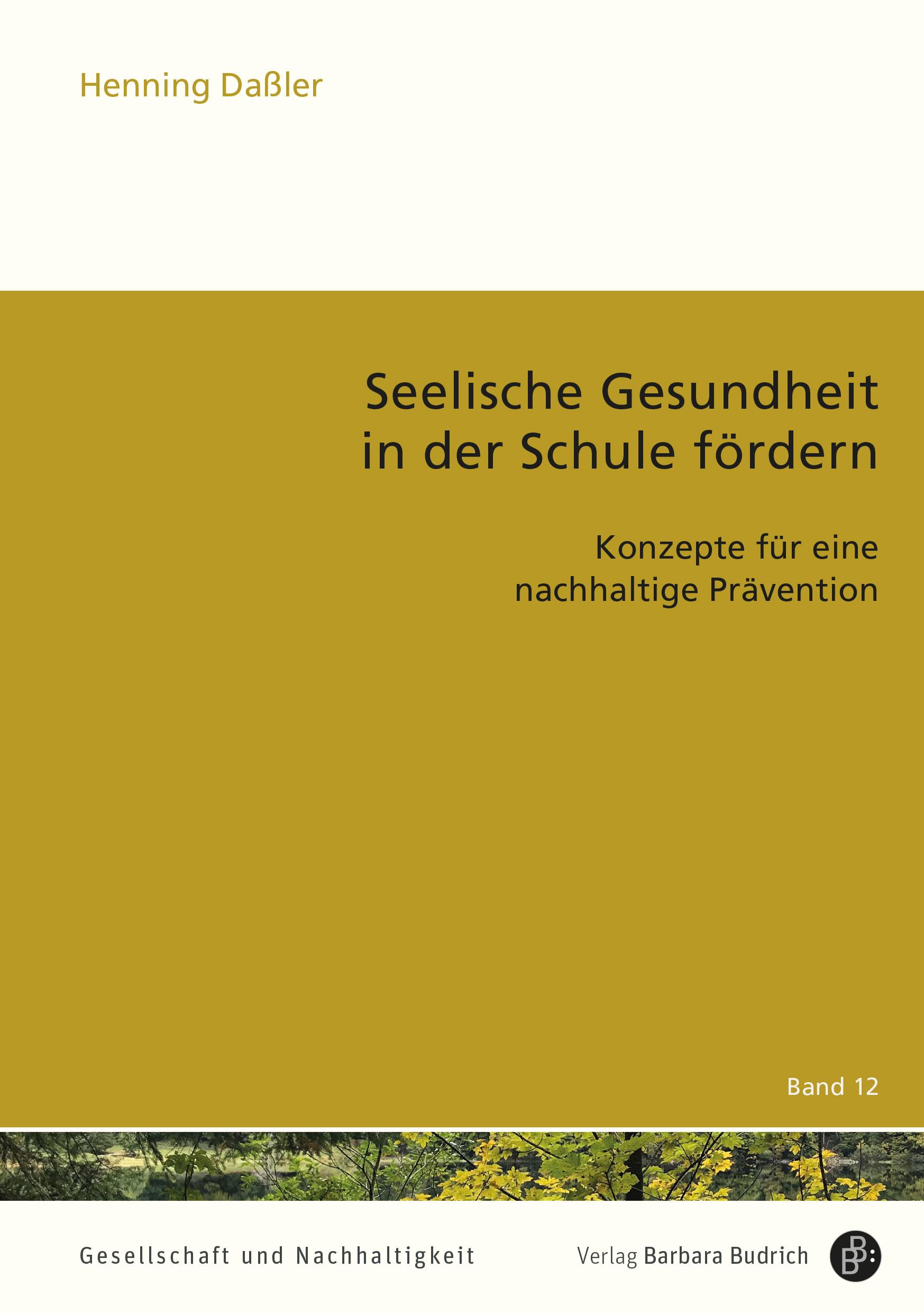 Vorderes Coverbild Seelische Gesundheit in der Schule fördern
