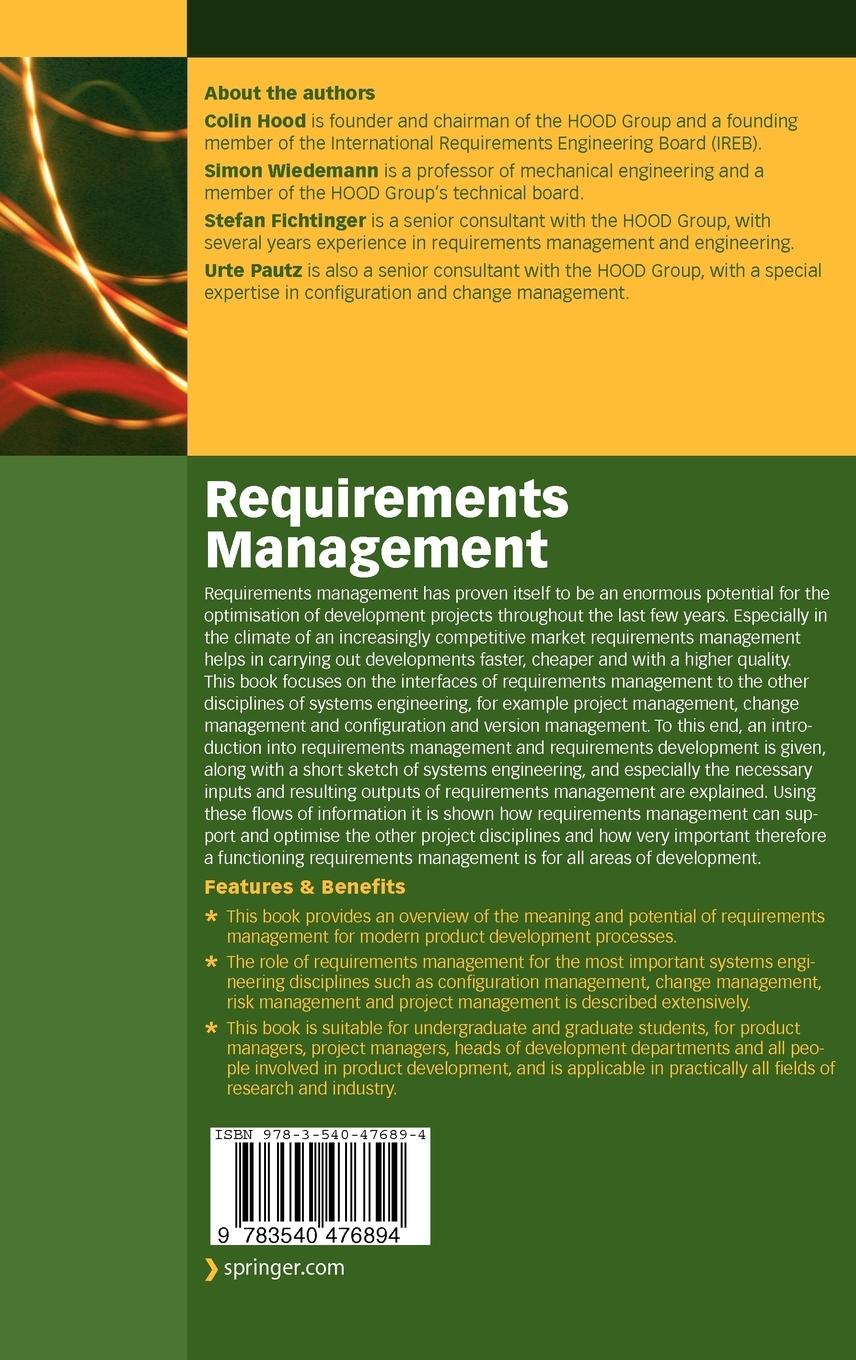 Rückseitencover Requirements Management