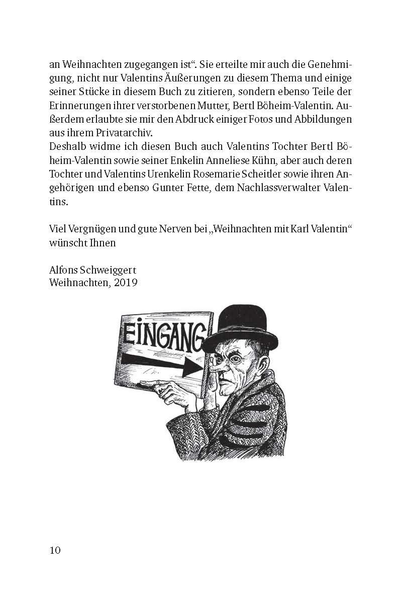 Beispielinhalt (Bild) Weihnachten mit Karl Valentin