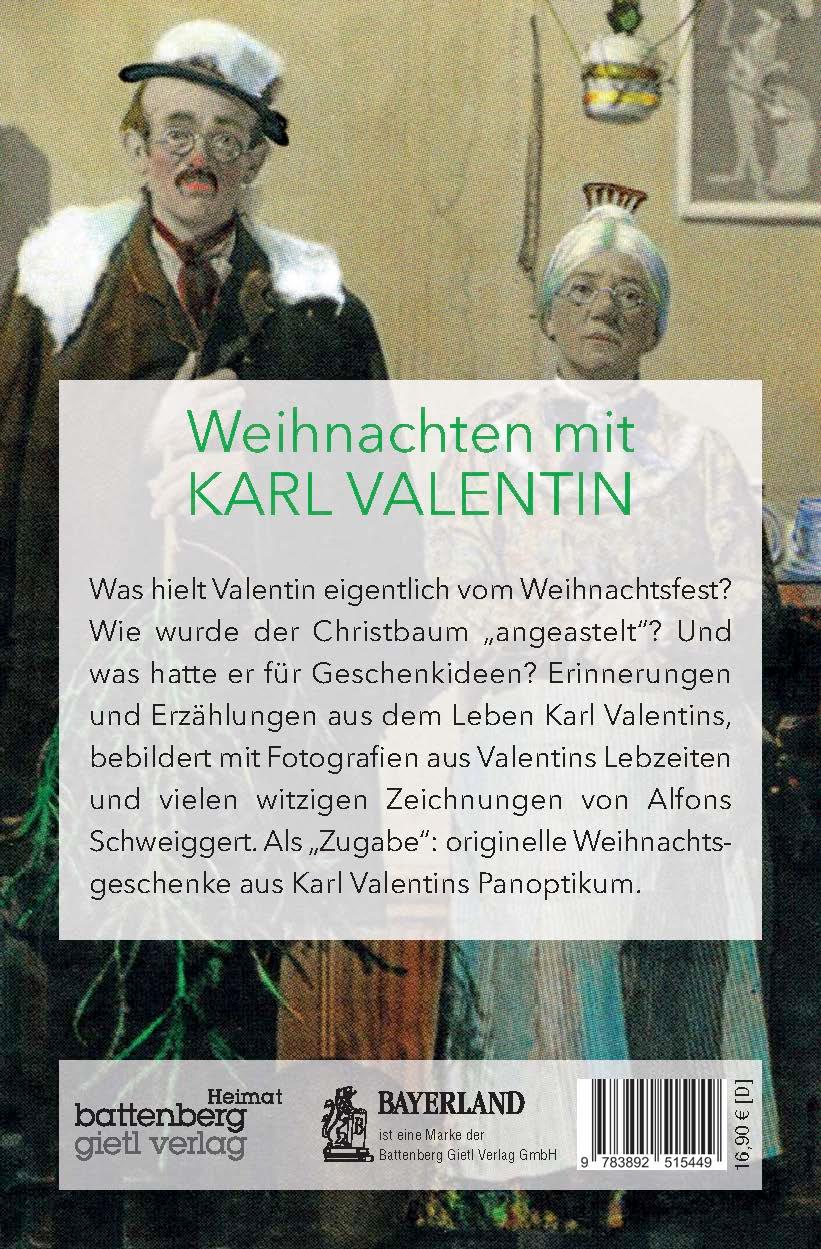 Rückseitencover Weihnachten mit Karl Valentin