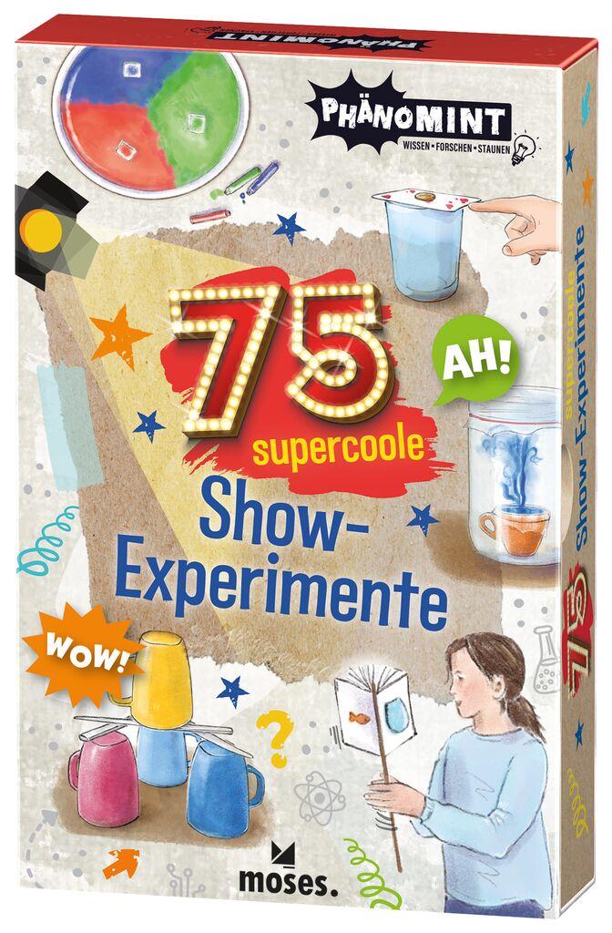 Vorderes Coverbild PhänoMINT 75 supercoole Show-Experimente