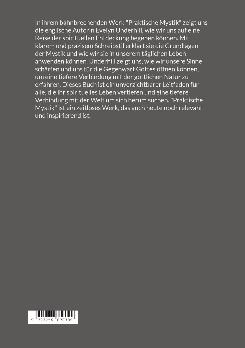 Rückseitencover Praktische Mystik