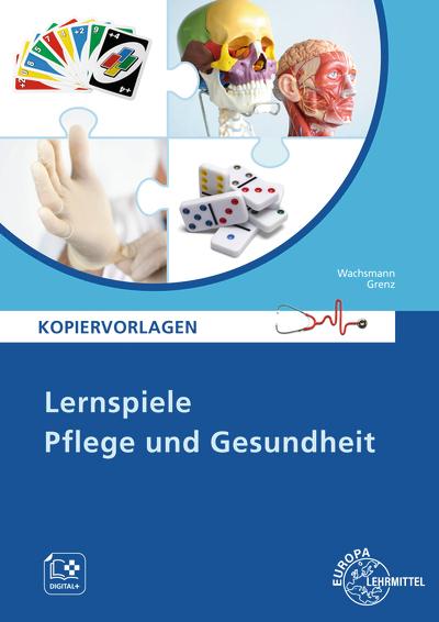Vorderes Coverbild Lernspiele Pflege und Gesundheit