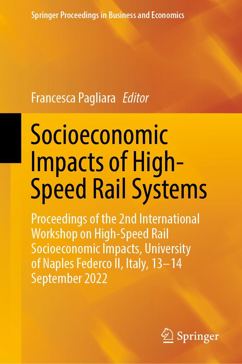 Vorderes Coverbild Socioeconomic Impacts of High-Speed Rail Systems