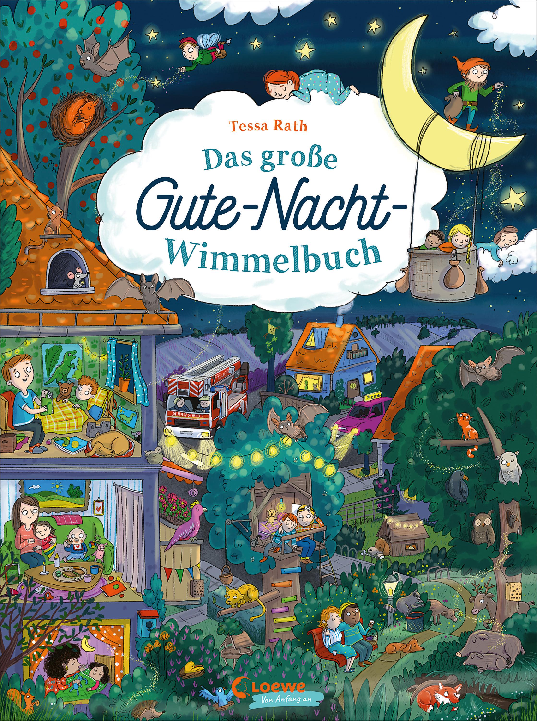 Vorderes Coverbild Das große Gute-Nacht-Wimmelbuch