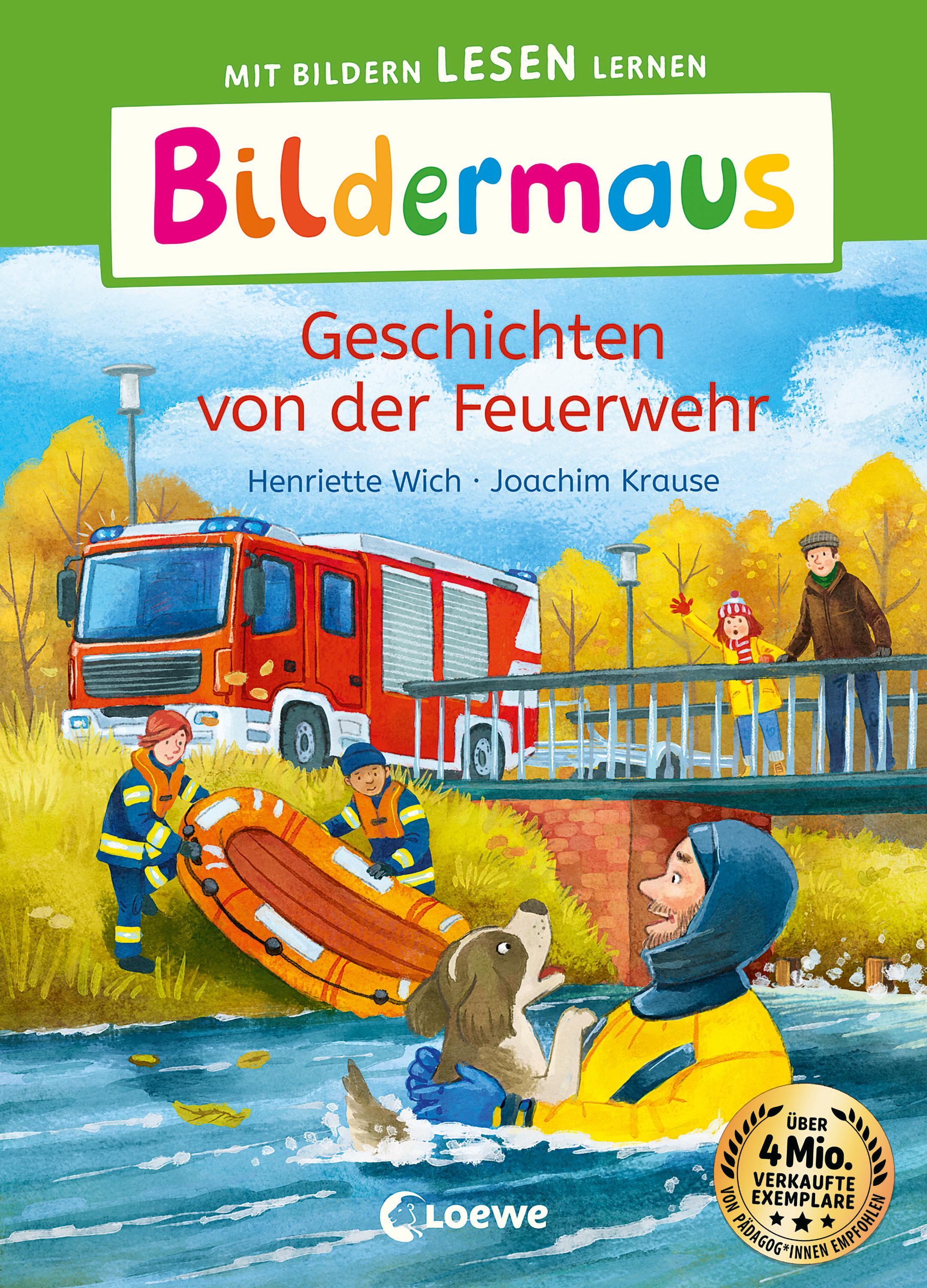 Vorderes Coverbild Bildermaus - Geschichten von der Feuerwehr