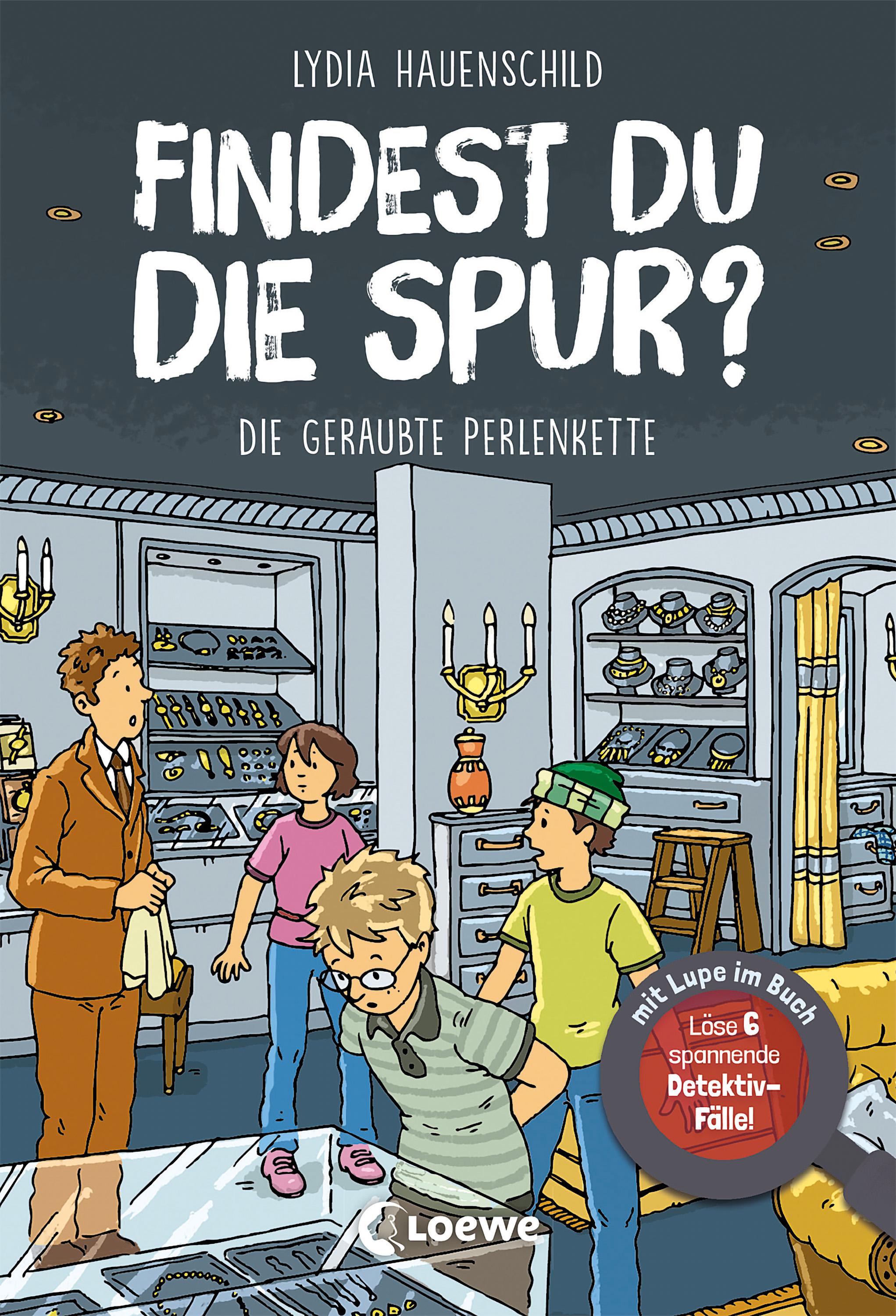 Vorderes Coverbild Findest du die Spur? - Die geraubte Perlenkette