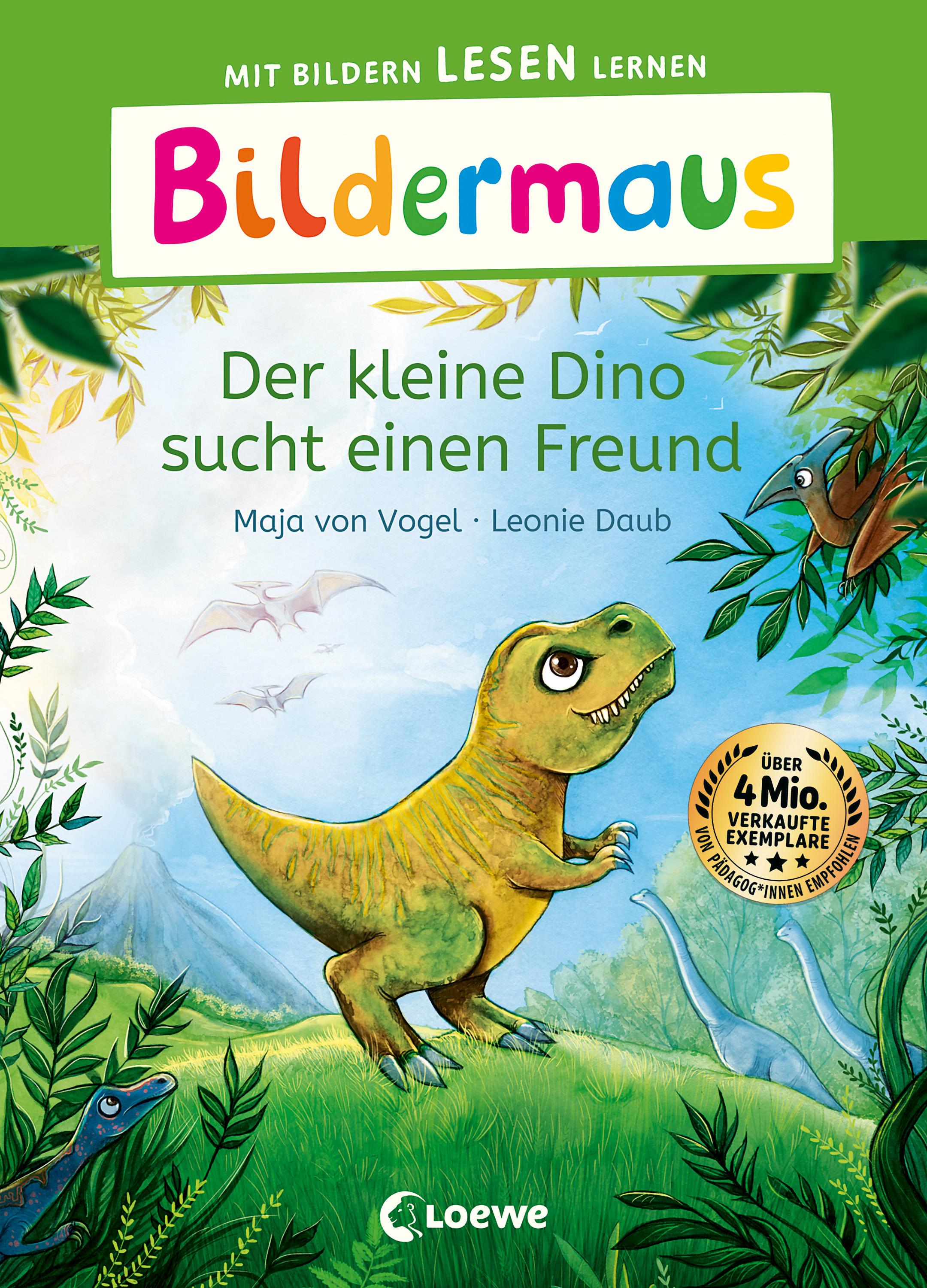 Vorderes Coverbild Bildermaus - Der kleine Dino sucht einen Freund