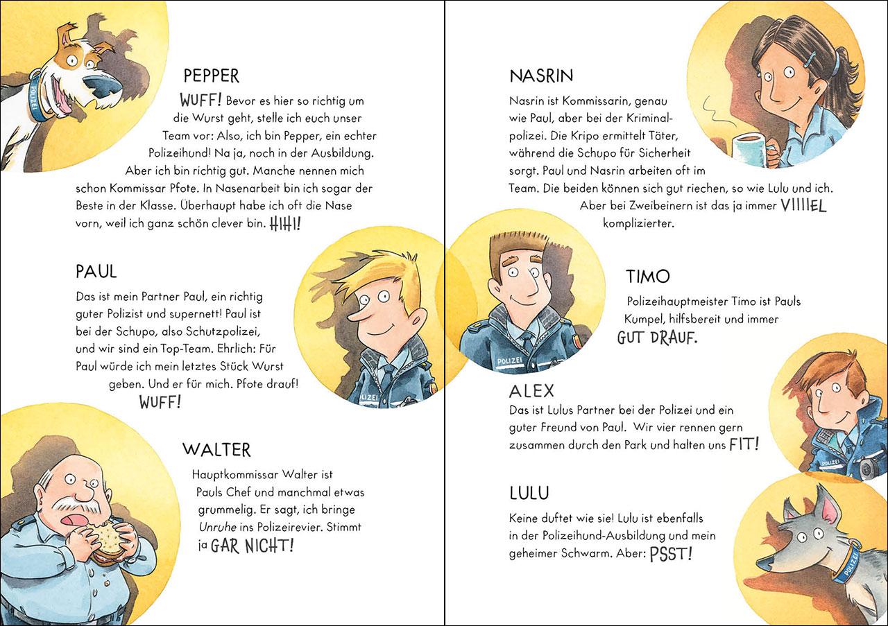 Beispielinhalt (Bild) Kommissar Pfote (Band 6) - Ein Einbruch ohne Spuren