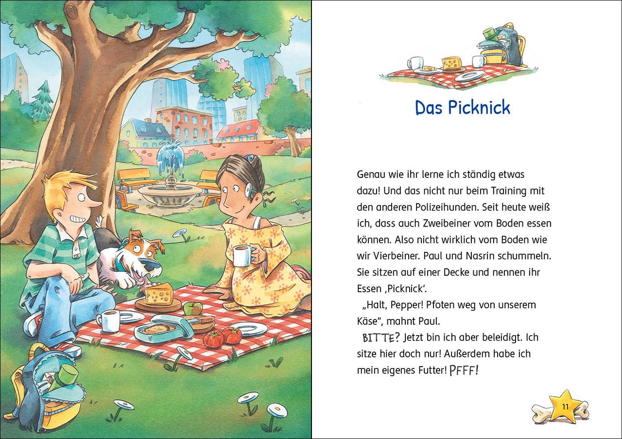 Beispielinhalt (Bild) Kommissar Pfote (Band 6) - Ein Einbruch ohne Spuren