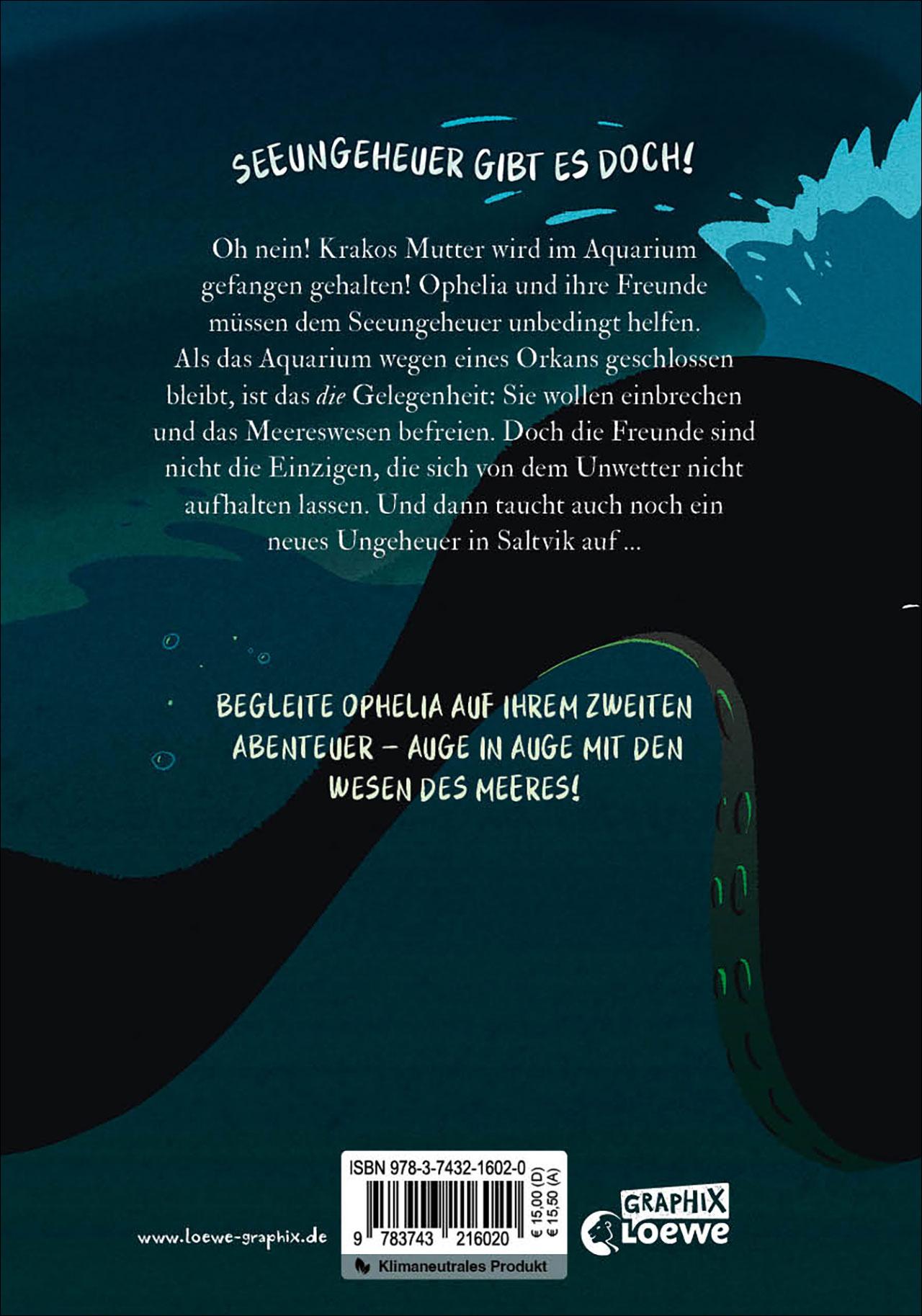 Rückseitencover Krypto - Geheimnisvolle Meereswesen (Band 2) - Im Auge des Orkans