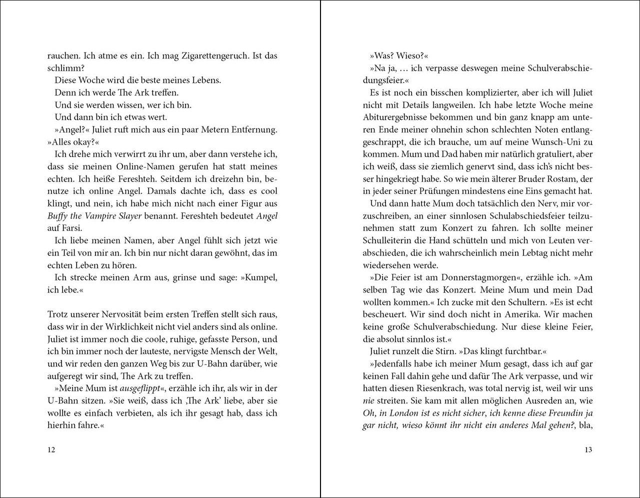 Beispielinhalt (Bild) I Was Born for This (deutsche Ausgabe)