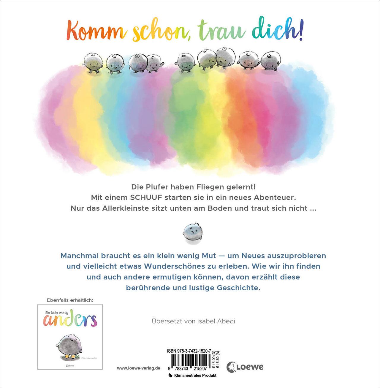 Rückseitencover Ein klein wenig Mut