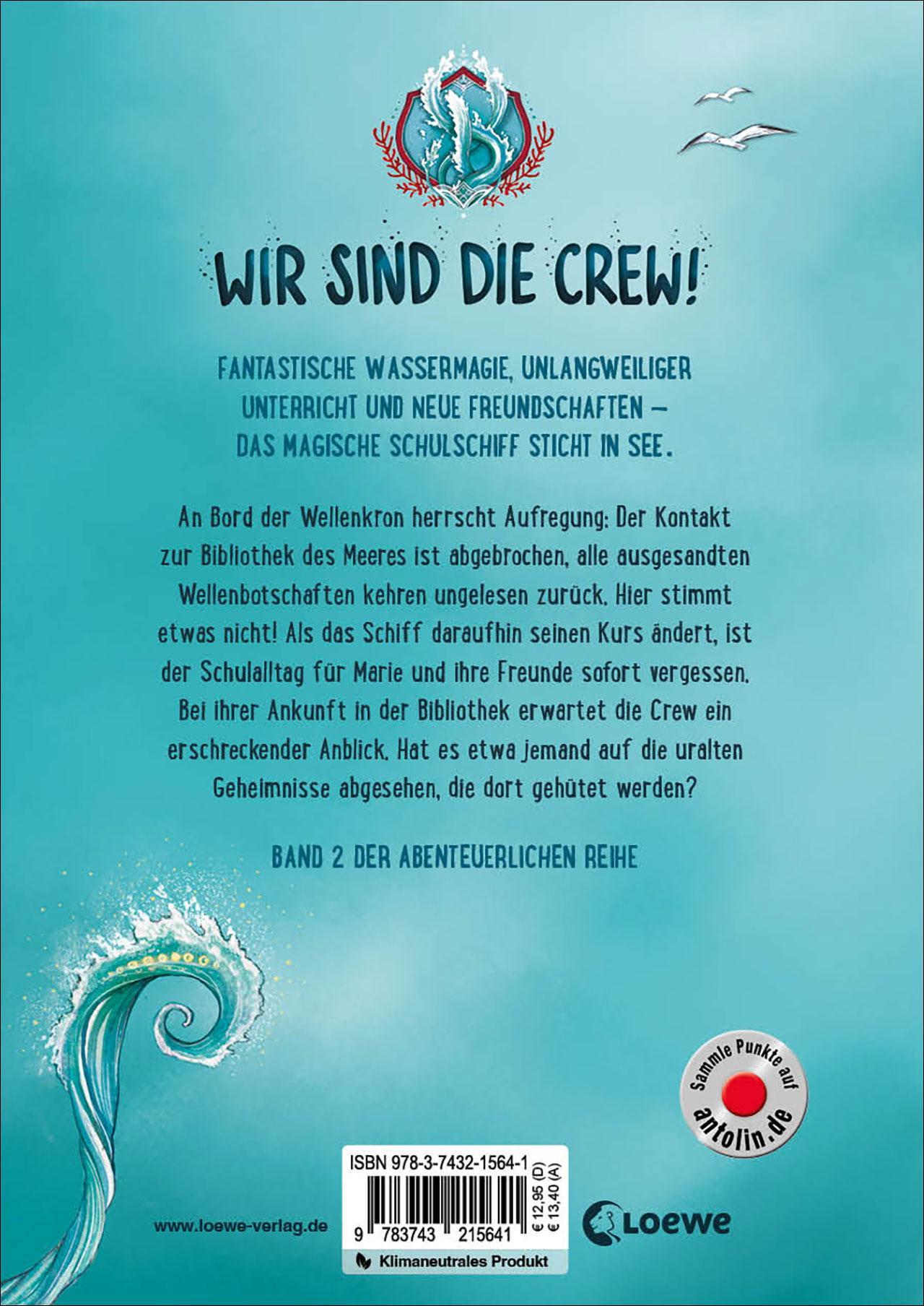 Rückseitencover Das magische Schulschiff (Band 2) - Verborgen in den Wellen