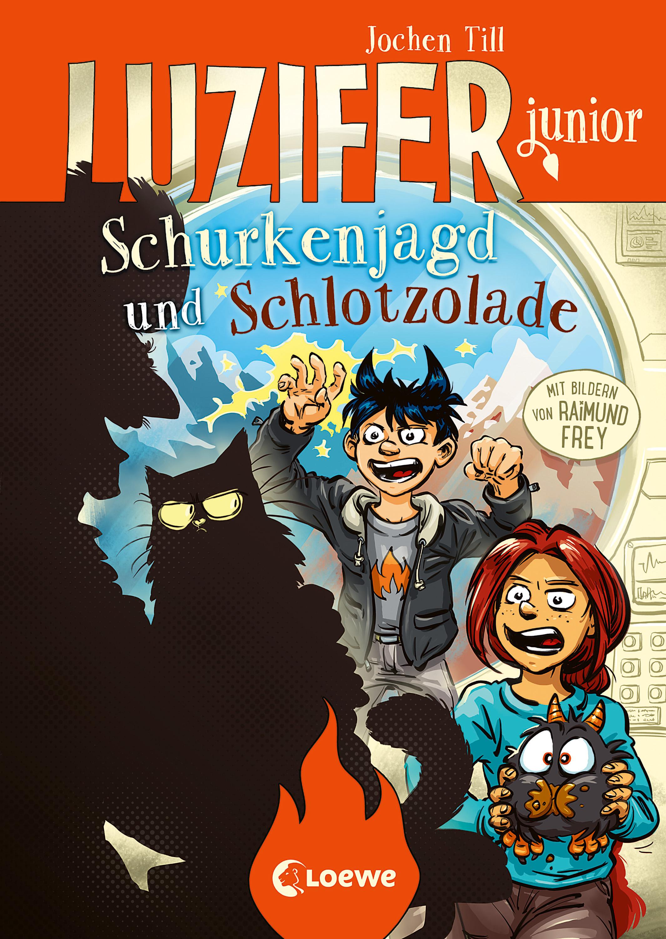 Vorderes Coverbild Luzifer junior (Band 14) - Schurkenjagd und Schlotzolade