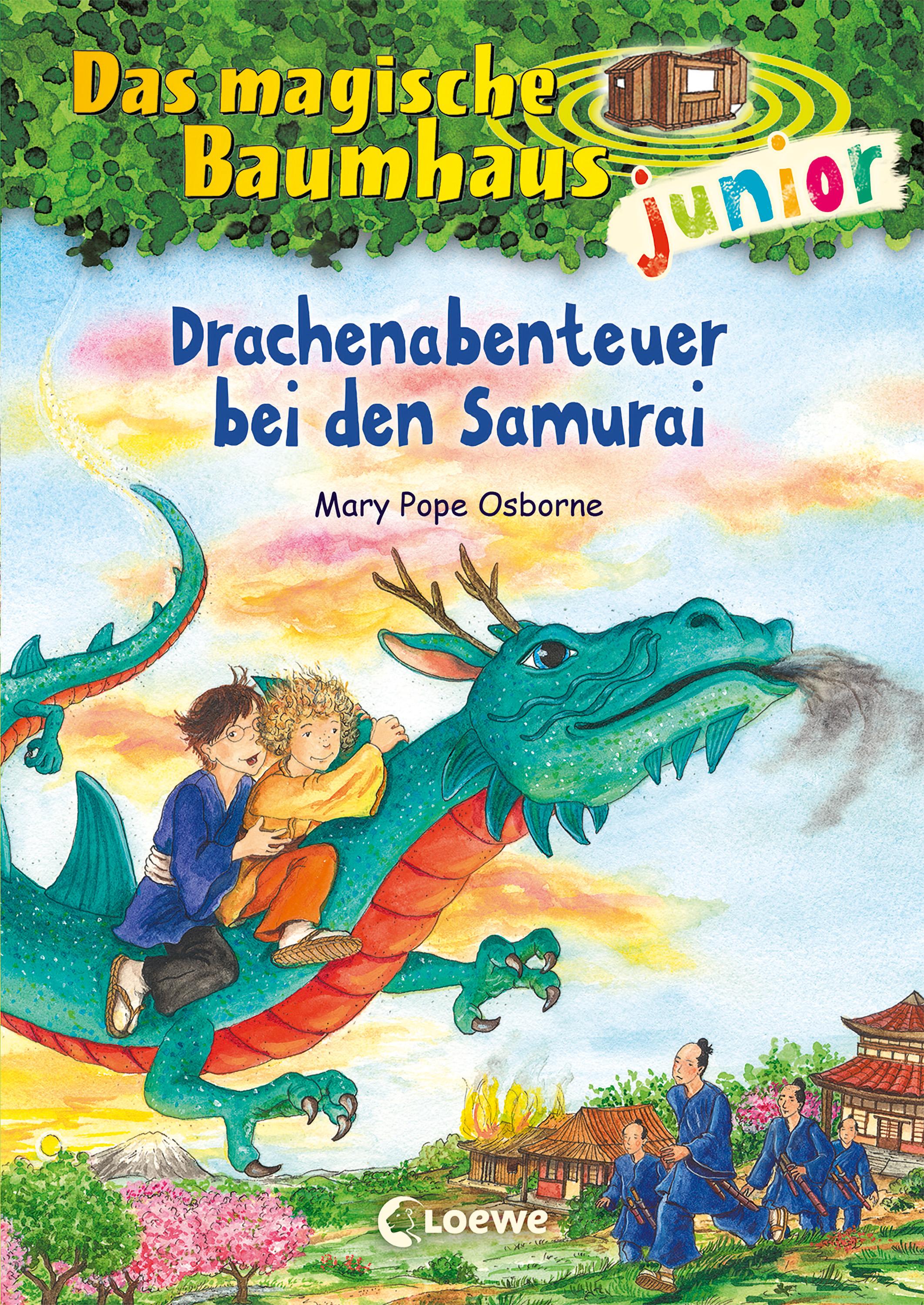 Vorderes Coverbild Das magische Baumhaus junior (Band 34) - Drachenabenteuer bei den Samurai