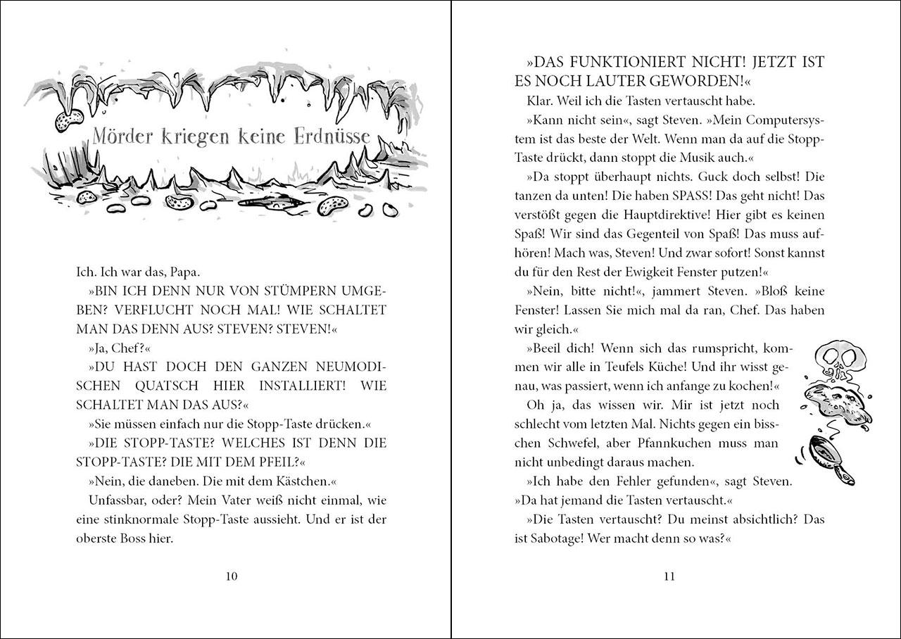 Beispielinhalt (Bild) Luzifer junior (Band 1) - Zu gut für die Hölle