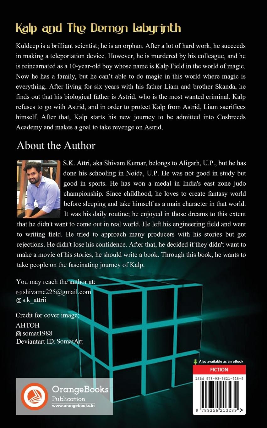 Rückseitencover Kalp and the Demon labyrinth