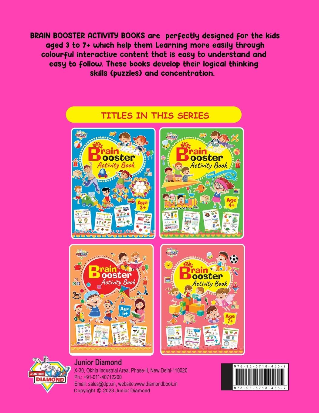 Rückseitencover Brain Booster Activity Book - Age 6