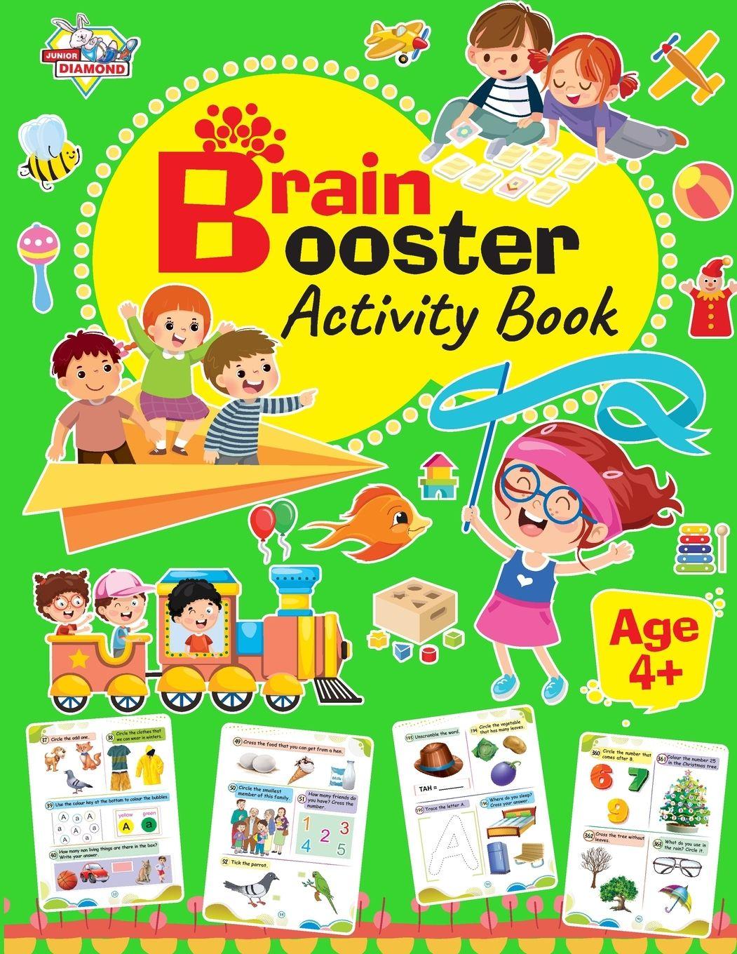 Vorderes Coverbild Brain Booster Activity Book - Age 4